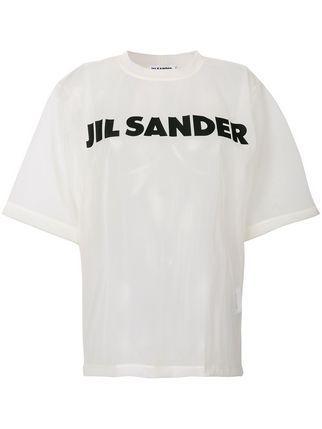 Sheer Logo - 209£ Jil Sander Sheer Logo Print T-shirt - Buy Online - Phenomenal ...