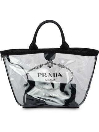 Sheer Logo - Prada sheer logo tote bag $100 Online Friendly