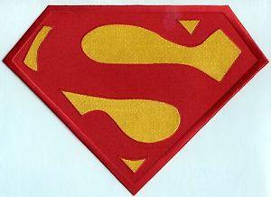 Red Yellow -Green Logo - Details about 7 x 10 Embroidered Christopher Reeve Red / Yellow Superman Chest Logo Patch