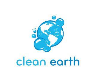 Clean Earth Logo - clean earth Designed