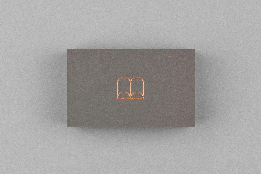 Copper and Gray Logo - New Logo and Business Card for Boabel