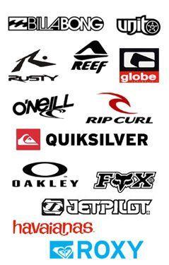 Surf Clothing Company Logo - Brand Surf Wear Manufacturers Logos | www.picsbud.com