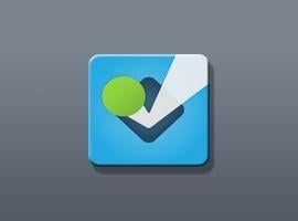 Foursquare App Logo - Ask friends using Pollka App Logo , Icon Design