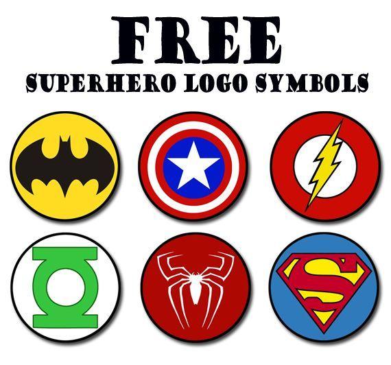 Printable Superhero Logo Logodix