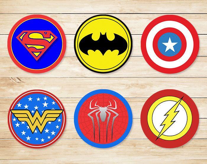 Printable Superhero Logo - Superhero Logos Printable 6 Mapiraj Superhero Logos Printable