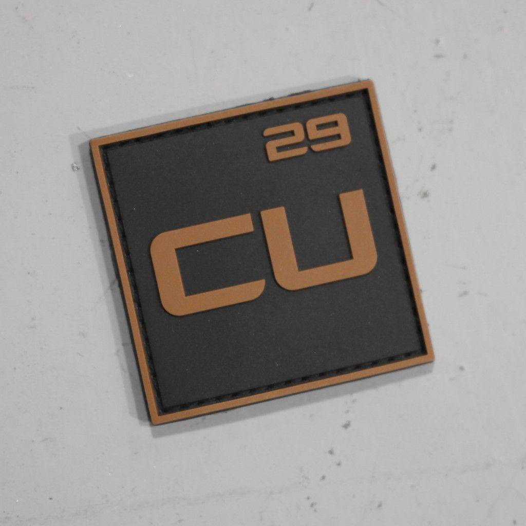 Copper and Gray Logo - Copper Custom Logo Patch Custom Armament