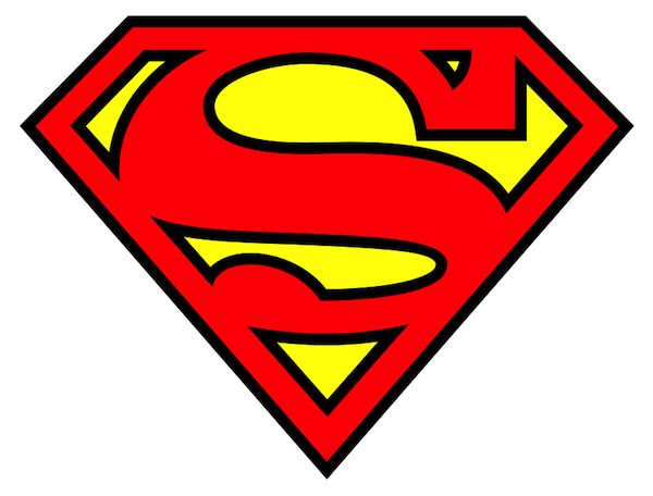 Printable Superhero Logo - TheRetroInc on Etsy | superman | Superhero party, Superman, Superman ...