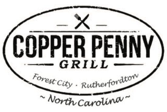 Copper and Gray Logo - Copper Penny Logo - Picture of Copper Penny Grill, Forest City ...