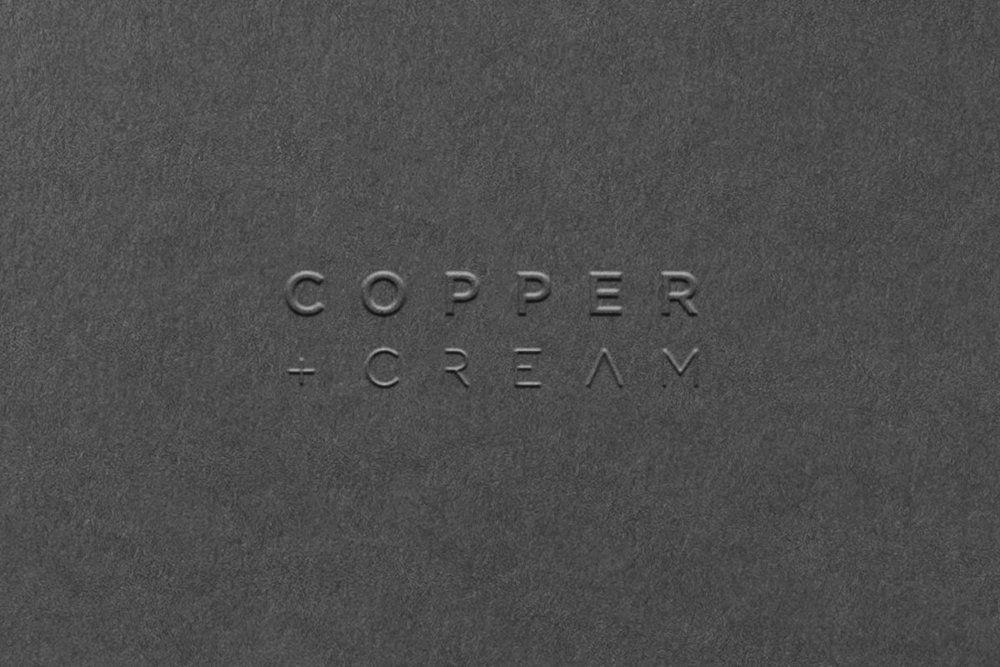 Copper and Gray Logo - Copper & Cream — Romy Co.