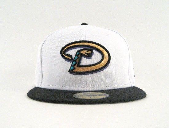 Copper and Gray Logo - Arizona Diamondbacks 59FIFTY New Era Fitted Hat (WHITE BLACK COPPER ...