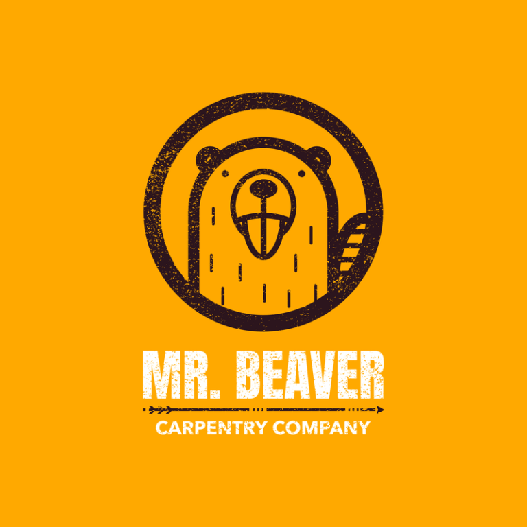 Carpentry Company Logo - Placeit - Carpentry Logo Template with Beaver Graphic