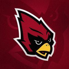 Red Bird Logo - Best Cardinals Logos image. Cardinals, Sports logos