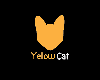 Yellow Cat Logo - Yellow Cat Designed