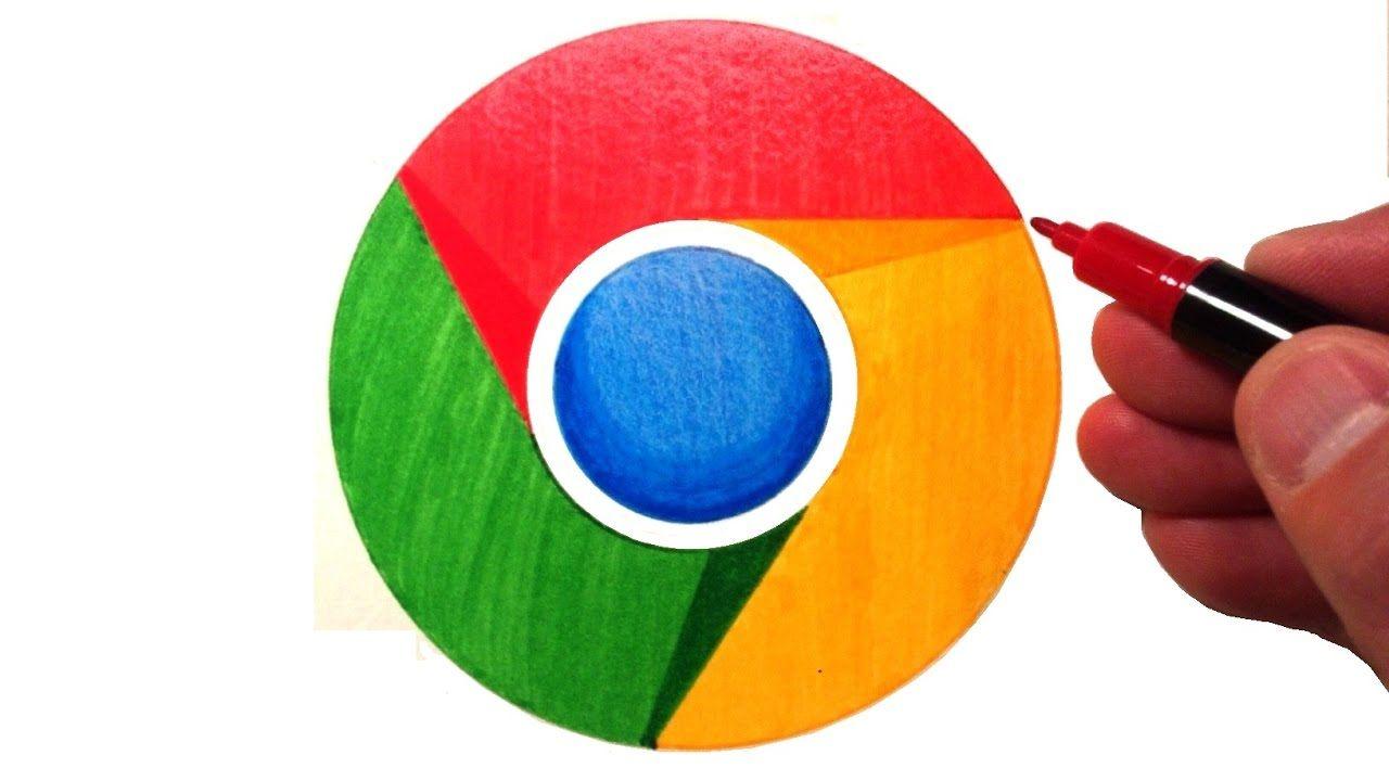 Google Crome Logo - How to Draw the Google Chrome Logo - YouTube
