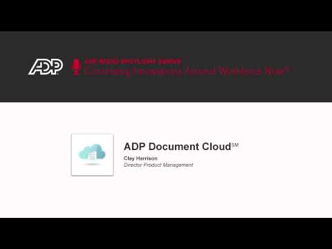 ADP Cloud Logo - ADP Document Cloud (SM) on your business instead of document