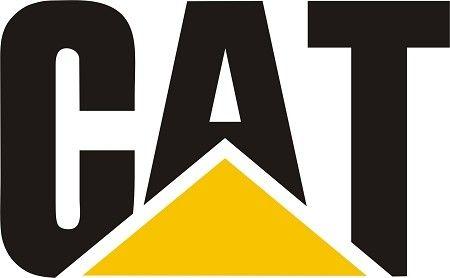 Yellow Cat Logo - Vinyl Decal Sticker CAT LOGO (Yellow Triangle)