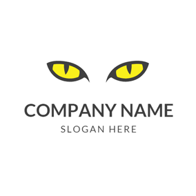 Yellow Cat Logo - Free Cat Logo Designs. DesignEvo Logo Maker
