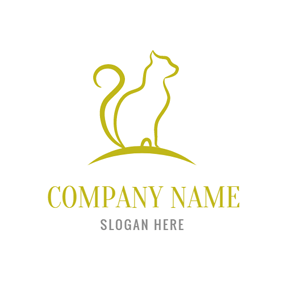 Yellow Cat Logo - Free Cat Logo Designs | DesignEvo Logo Maker