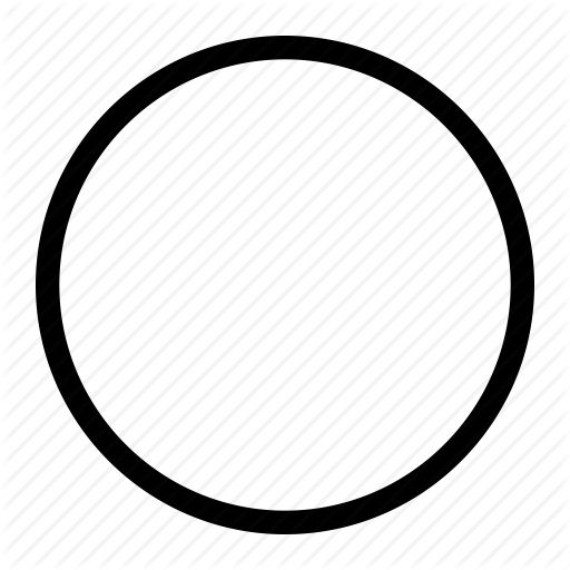 Blank Circle Logo - Blank, check, circle, radio button, round icon