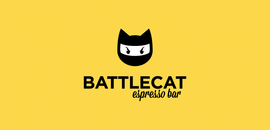 Yellow Cat Logo - 35 cat logos that are so hot right meow - 99designs