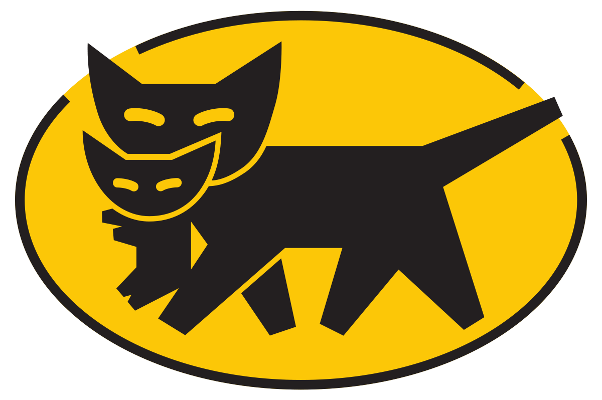 Yellow Cat Logo - Yamato Transport