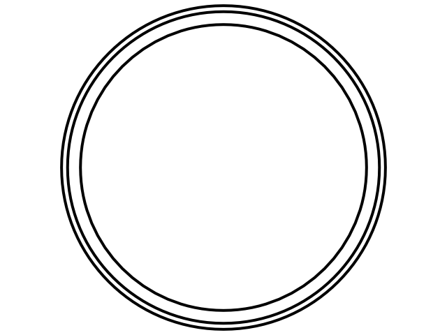 Blank Circle Logo - Blank round frame – Wildersoul Colouring Book