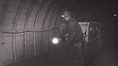 Vintage Coal Mining Logo - Coal Miner Stock Footage ~ Royalty Free Stock Videos | Pond5