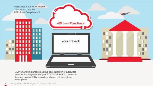 ADP Cloud Logo - ADP SmartCompliance Brochure 4 Page Any Payroll