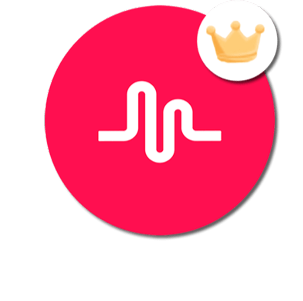 Famous Crown Logo - sticker crown famous musically musical.lyremixit circle...