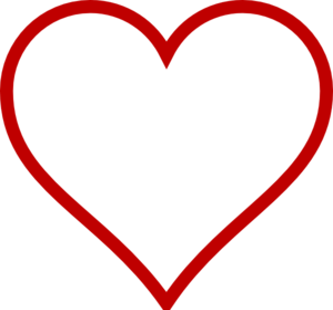 Red Heart Logo - Tpoc Heart Logo Clip Art at Clker.com - vector clip art online ...