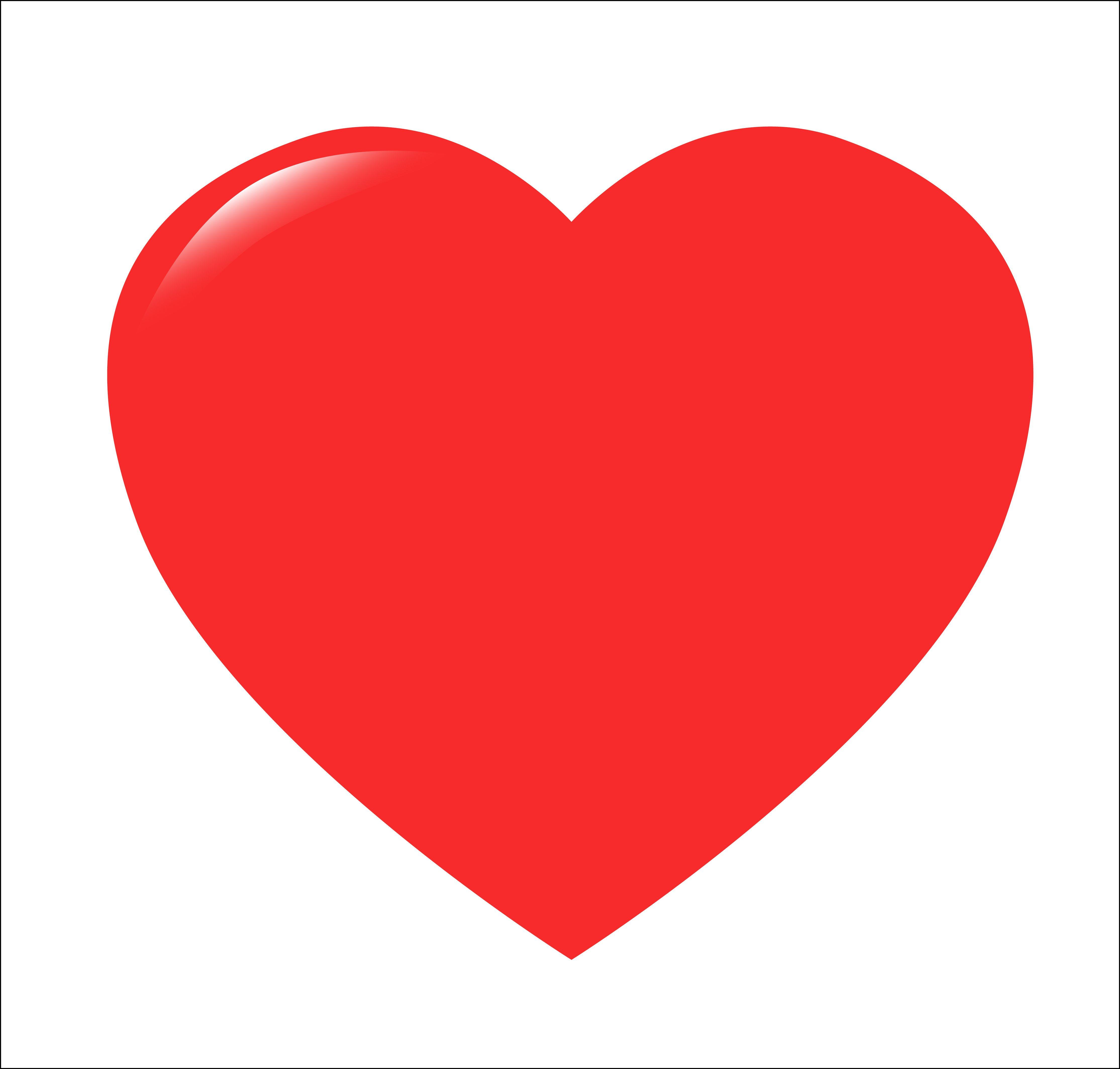 Red Heart Logo - Free Red Heart Picture, Download Free Clip Art, Free Clip Art