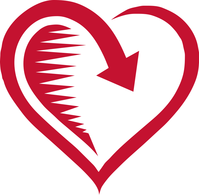 Red Heart Logo - Free Image Of Red Heart, Download Free Clip Art, Free Clip Art on ...