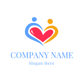 Name Heart Logo - Free Heart Logo Designs | DesignEvo Logo Maker