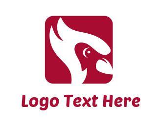 Red Bird Logo - Bird Logos | Bird Logo Design Maker | BrandCrowd