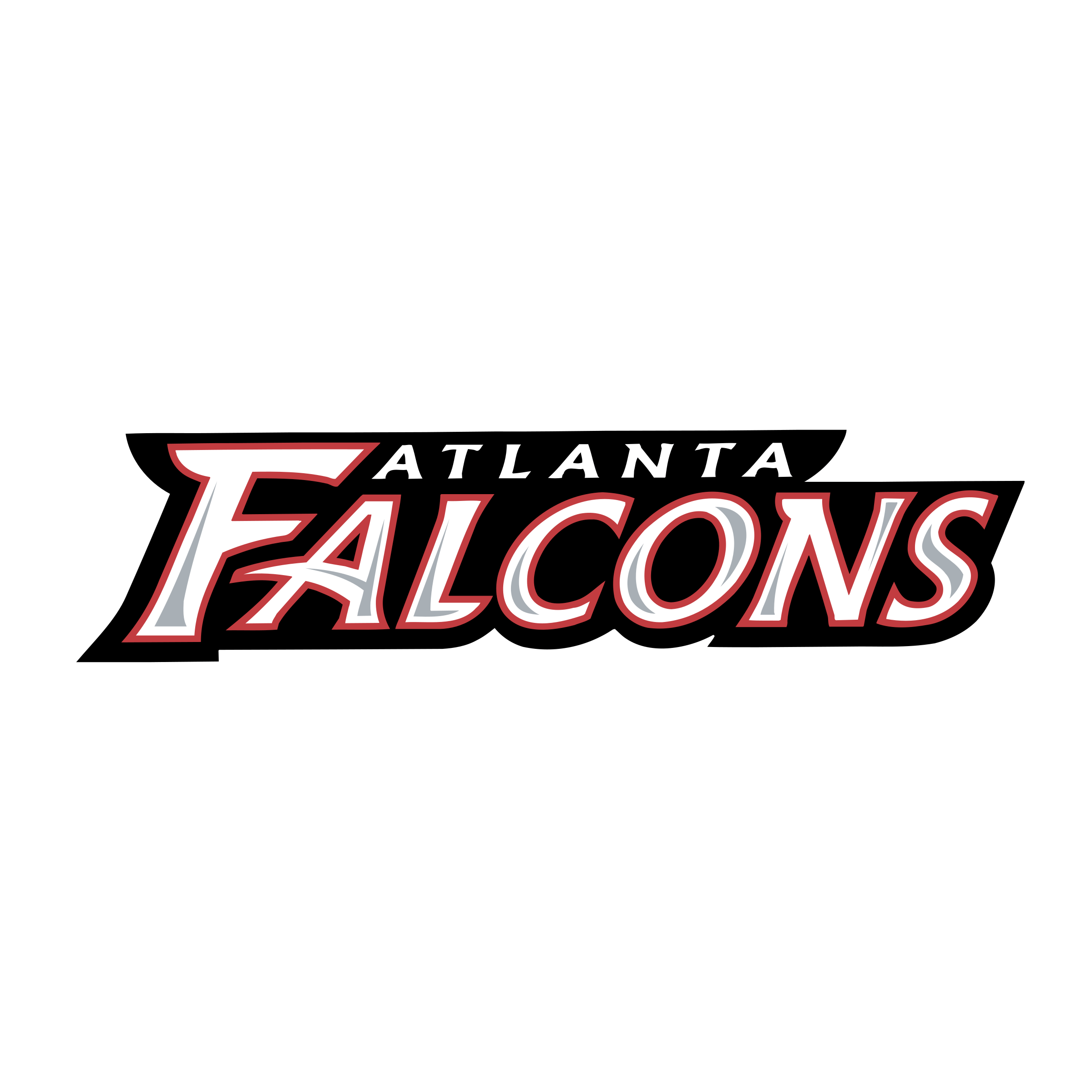 Falcons Logo - Atlanta Falcons Logo SVG Vector & PNG Transparent - Vector Logo Supply