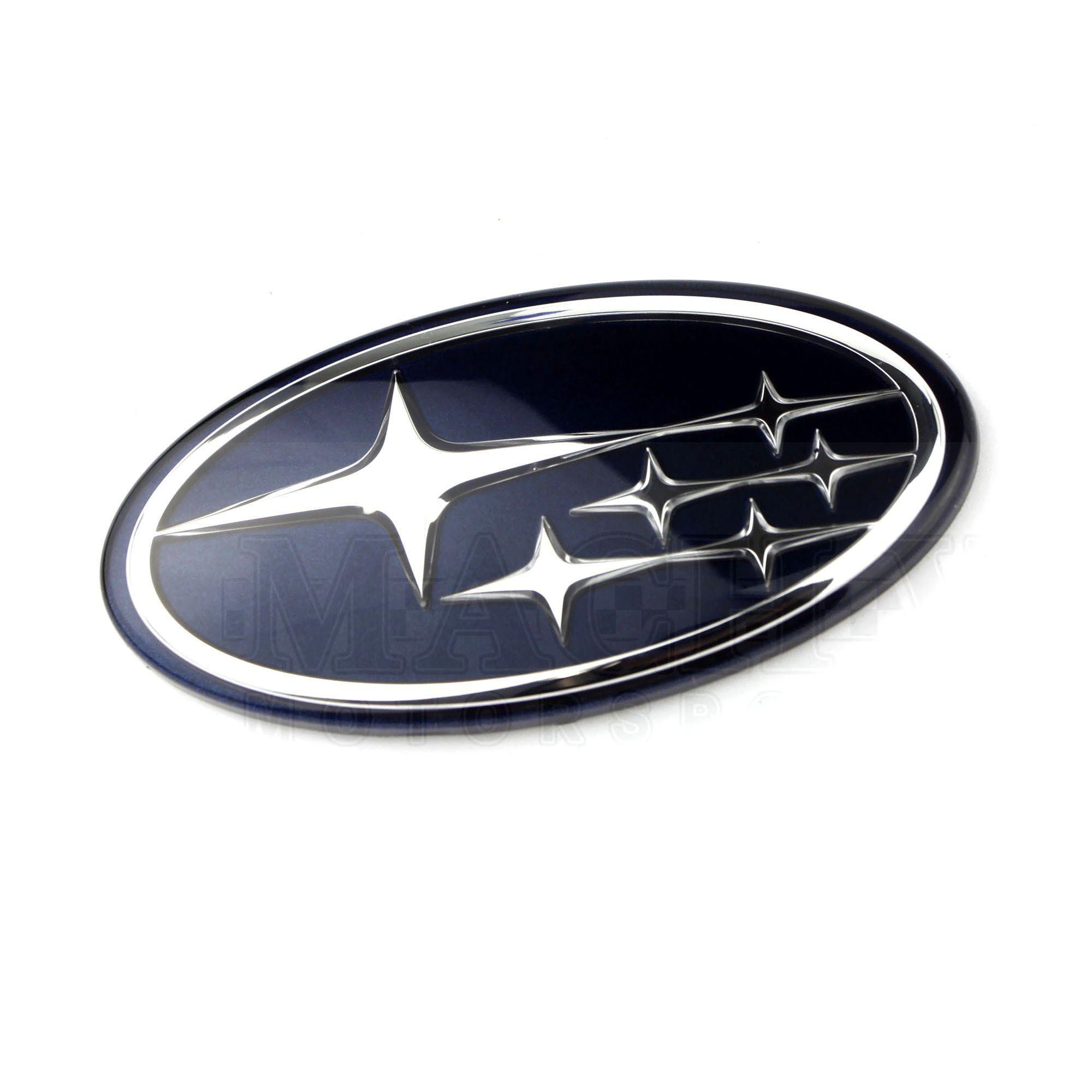 Subaru Grill Logo - Subaru OEM Six-Star Grill Badge 2002-2005 | FastWRX.com