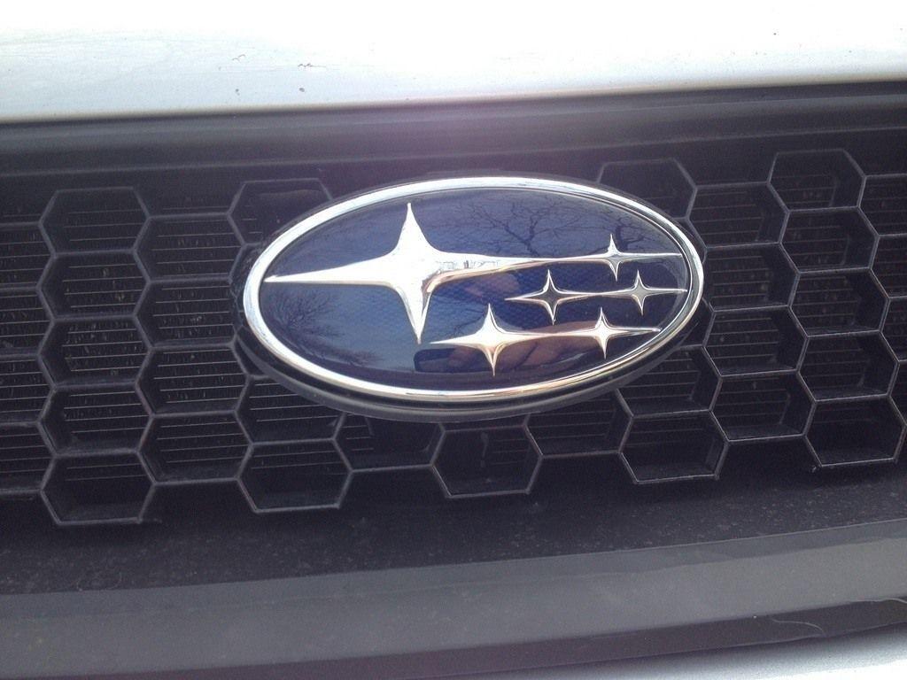 Subaru Grill Logo - DIY Car Mods Series -- $20 Honeycomb Grille Insert -- From the Ford ...