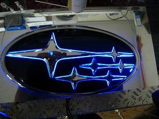 Subaru Grill Logo - LED Front Badge - Subaru Legacy Forums