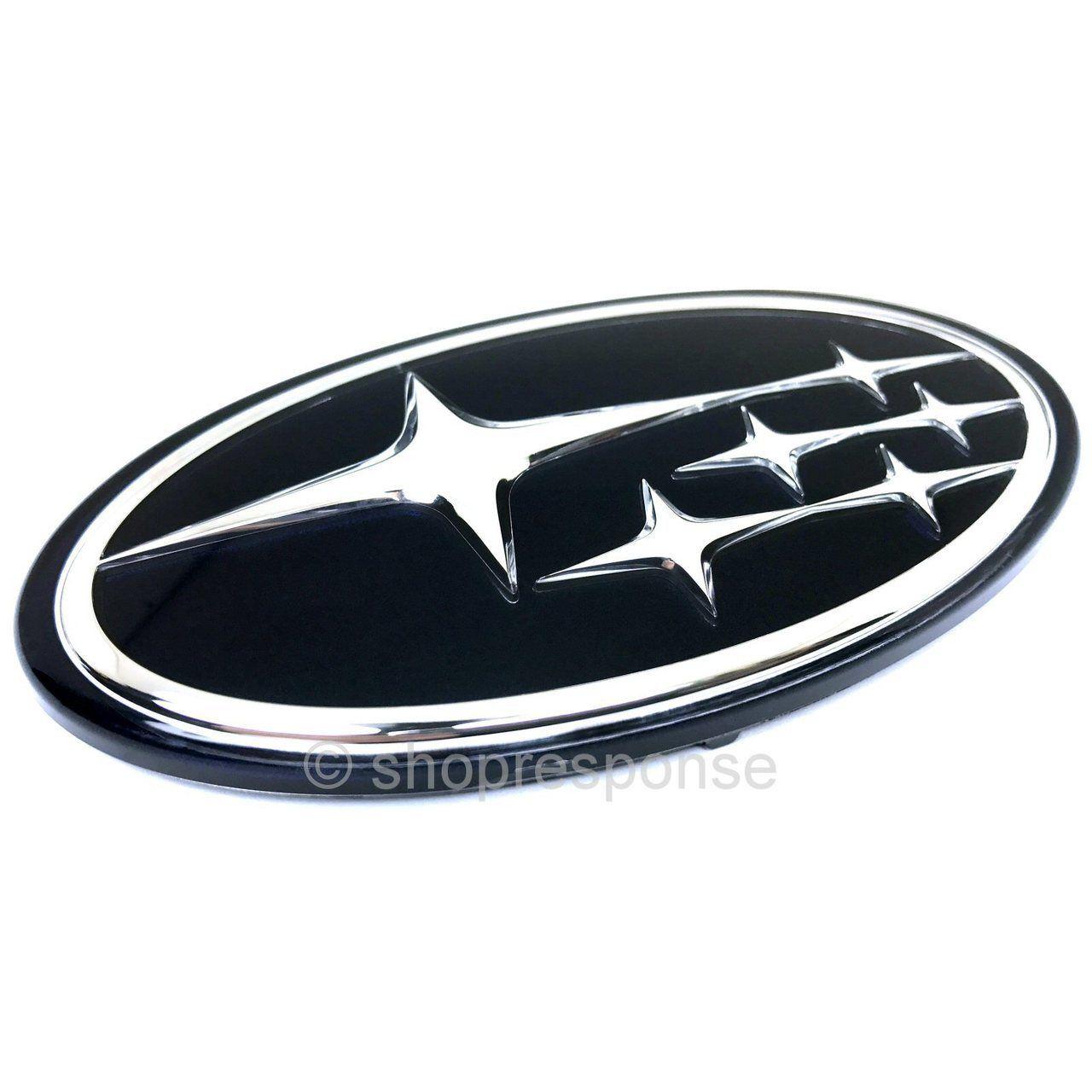 Subaru Grill Logo - OEM Subaru 03-05 Impreza WRX Blue Star Cluster Front Grill Emblem ...