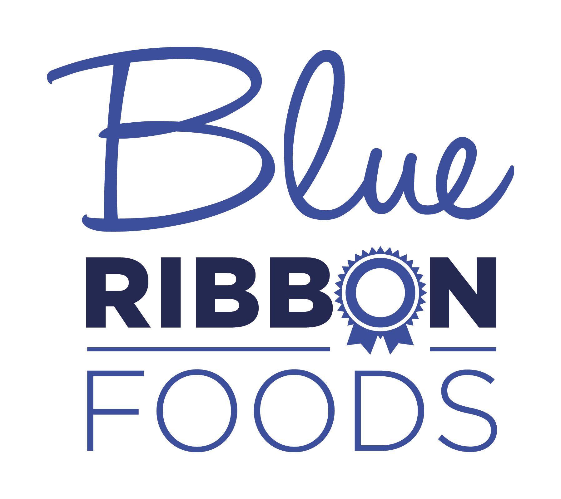 Blue Oval Food Logo - Blue Ribbon Foods | Delivering the Farm to Your Table
