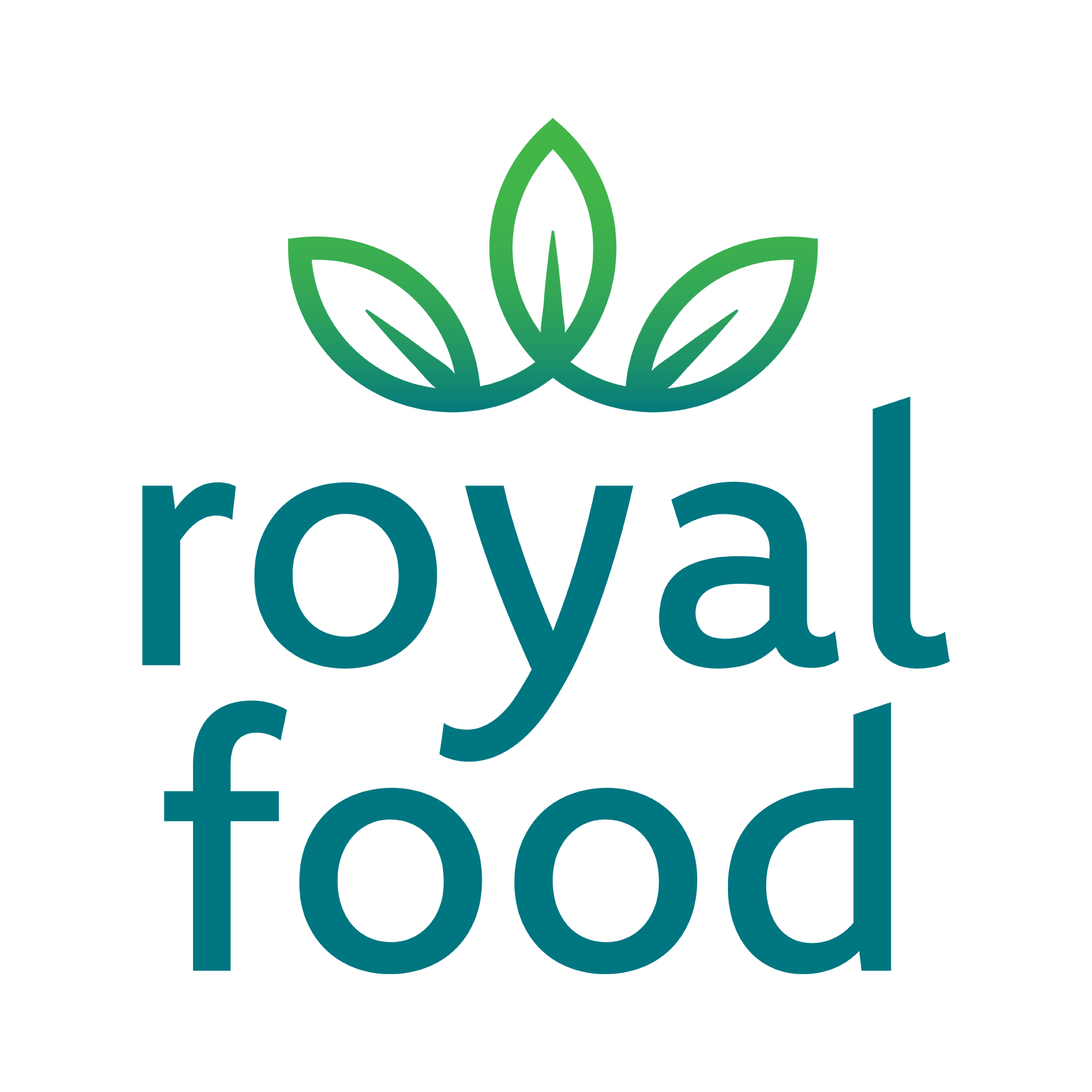 Blue Oval Food Logo - Creative Katz / Royal Food