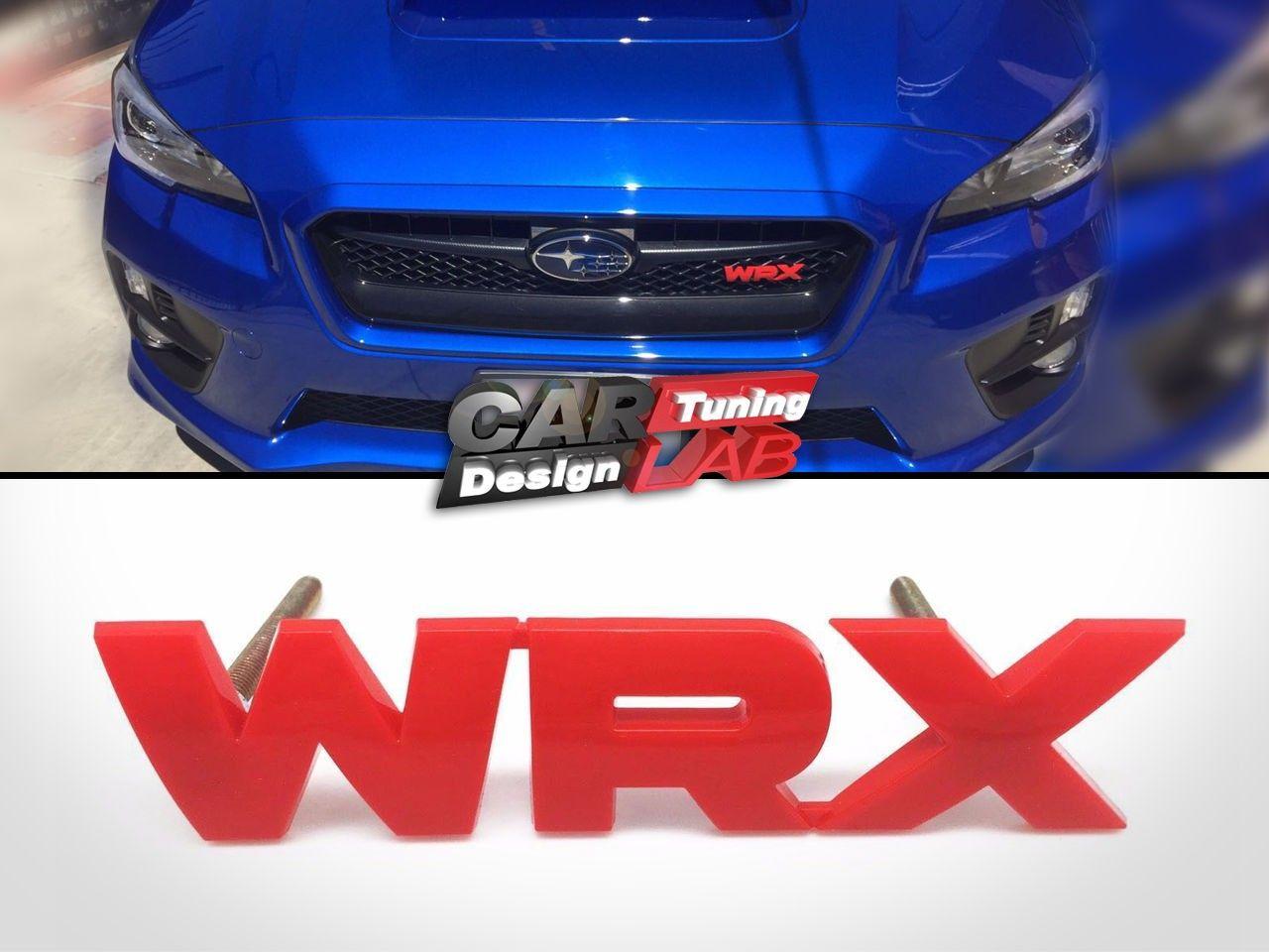 Subaru WRX Car Logo - Subaru WRX STI 2015 2016 2017 GRILLE EMBLEM BADGE