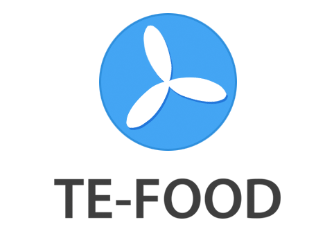 Blue Oval Food Logo - TE FOOD To Table Food Traceability For Emerging Markets
