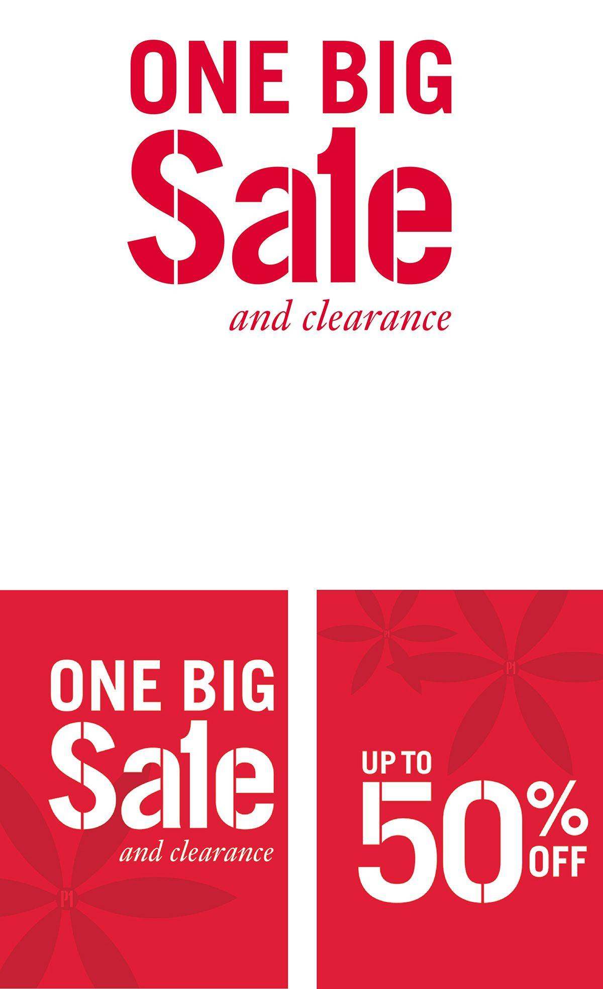 Pier One Logo - Pier 1 Imports - One Big Sale & Clearance on Behance