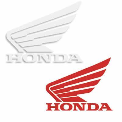Honda Wing Logo - Honda Die Cut Wing Logo Stickers | CRF's Only