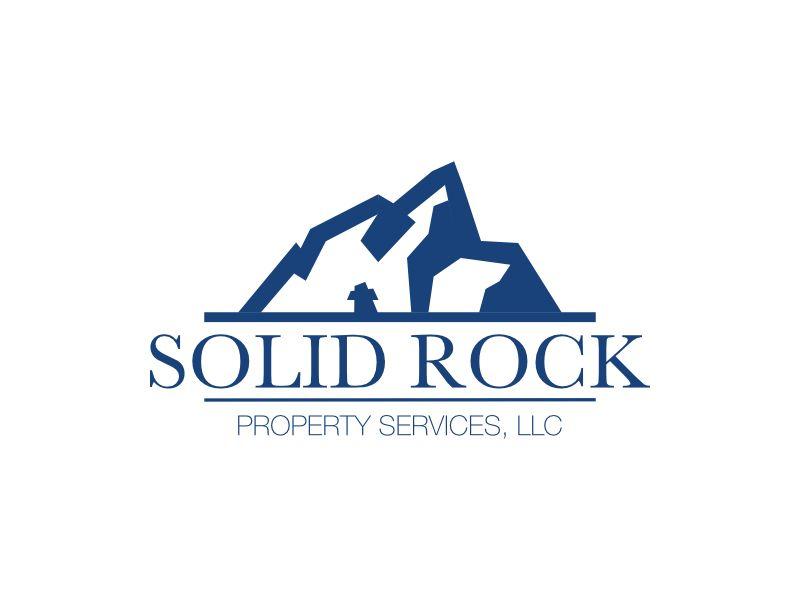 Rock Company Logo - Solid Rock Property Services, LLC Logo by Brett Garwood. Dribbble
