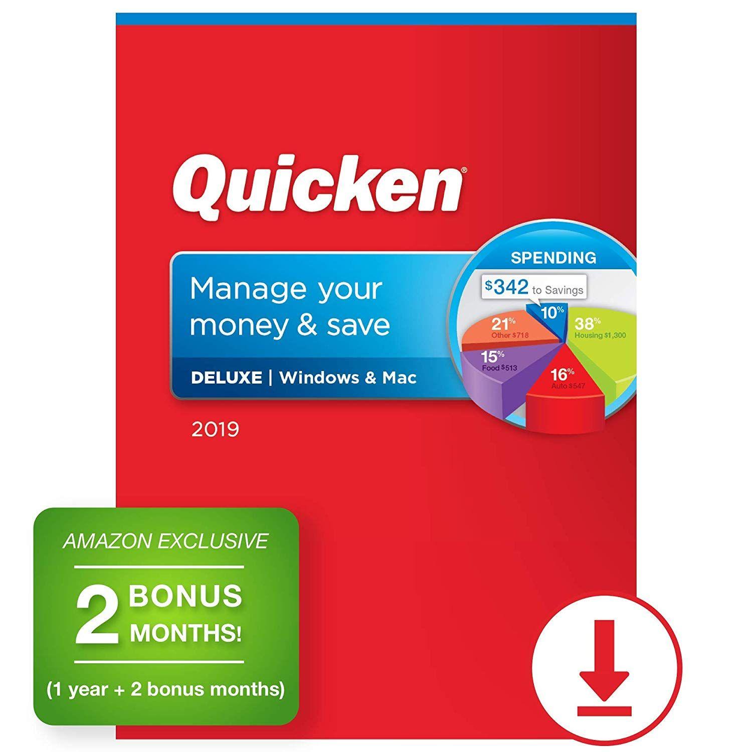 Original Quicken Logo - Amazon.com: Quicken Deluxe 2019 Personal Finance & Budgeting ...