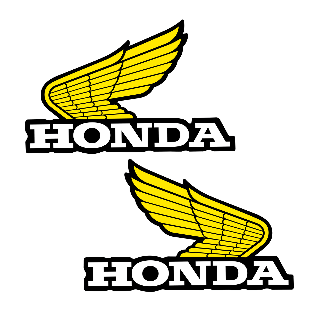 Honda Wing Logo - 73 Honda wing - MXM