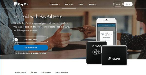 PayPal Here Logo - PayPal Here Reviews: Overview, Pricing and Features