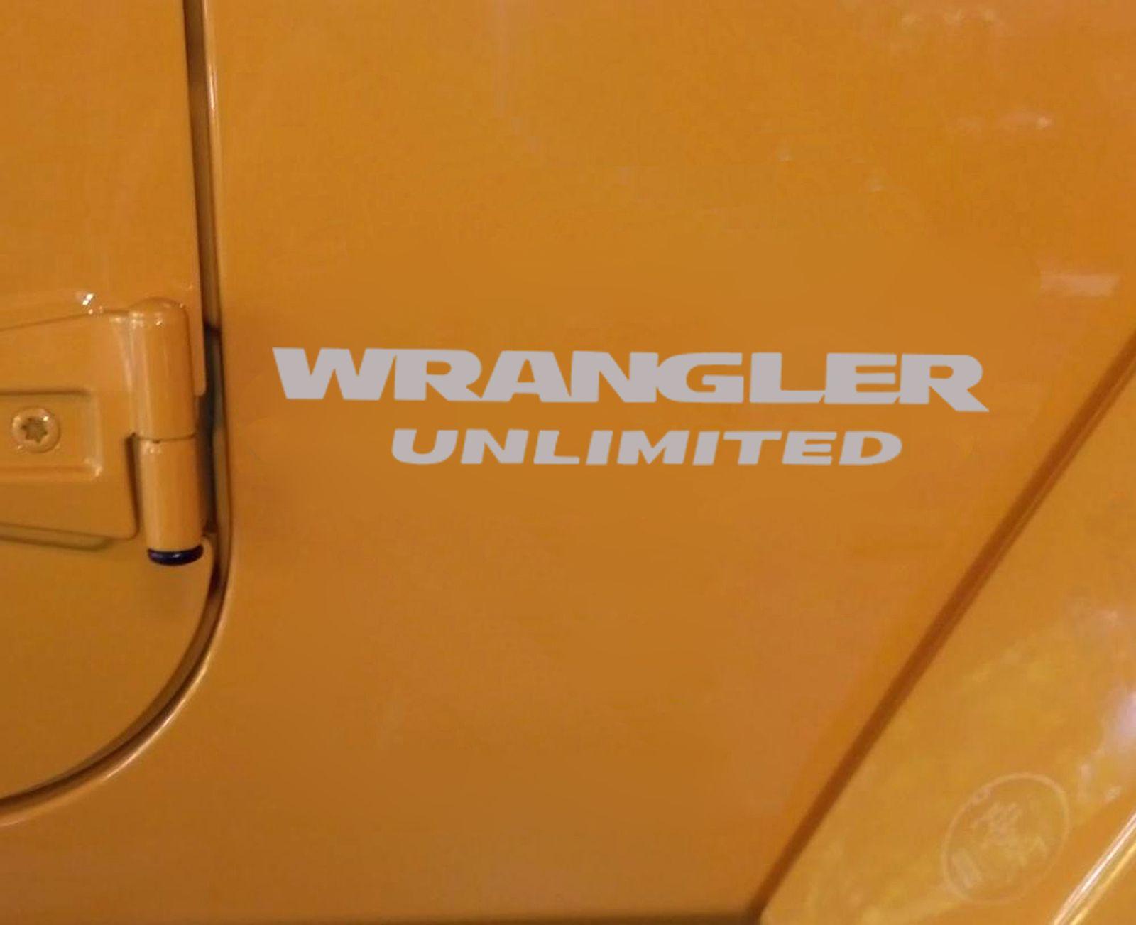 Jeep Wrangler Unlimited Logo - Jeep Wrangler Unlimited Replacement Stock and 48 similar items